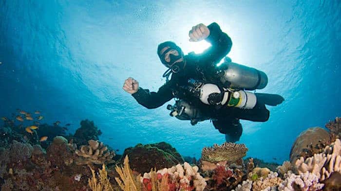 Tech diver equipment is expensive.