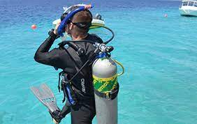 Another open water certification course underway..